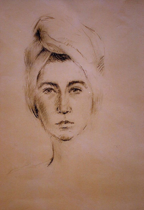 Autoretrato grafito