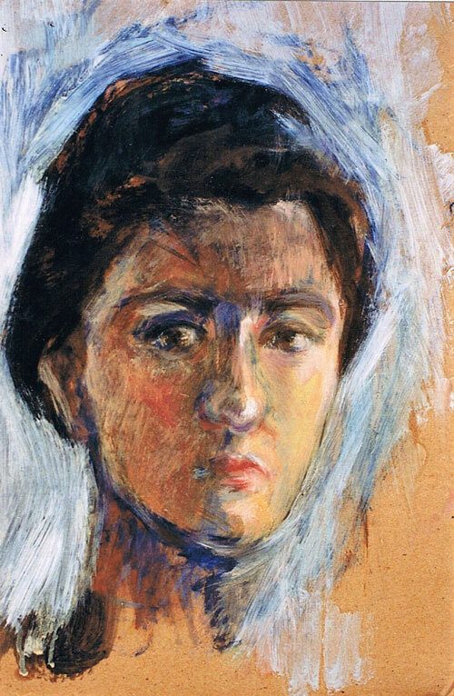 Autorretrato al óleo