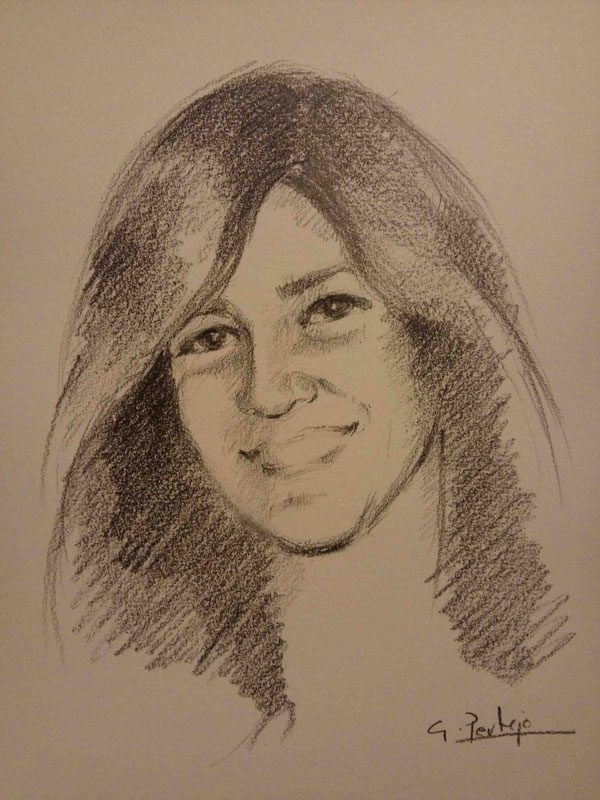 Retrato grafito 2
