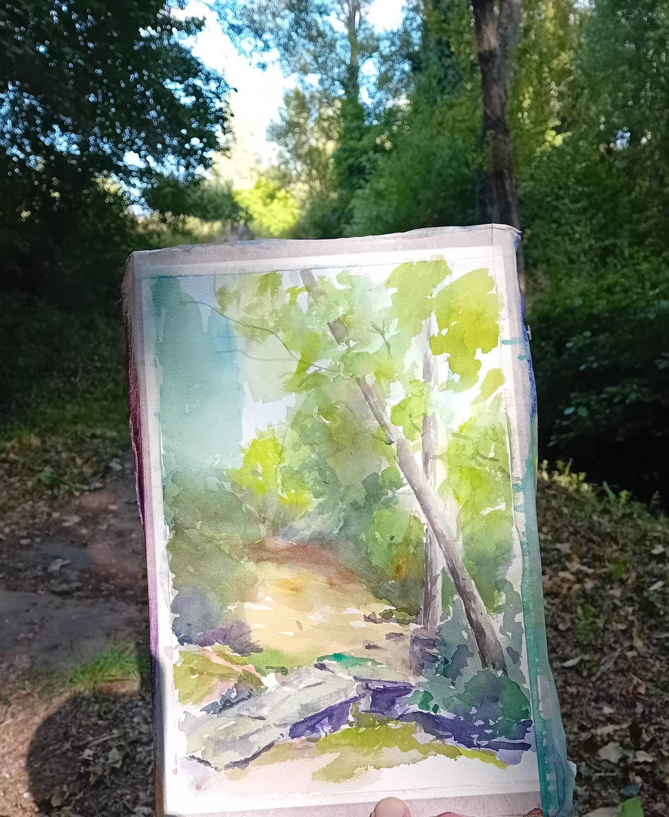 Imagen representativa de la serie Apuntes plein-air